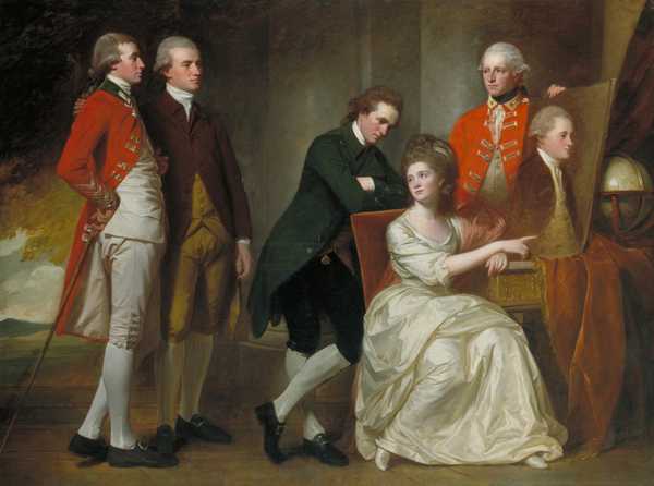 The Beaumont Family George Romney 1777 9 Tate