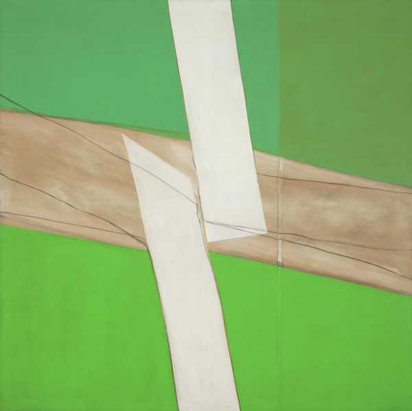 Green and White