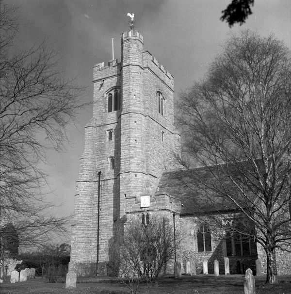 Photograph of St Peter’s Church in Charing, Kent‘, John Piper, [c.1930s