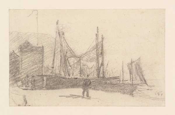 Fishing Vessels on a Beach