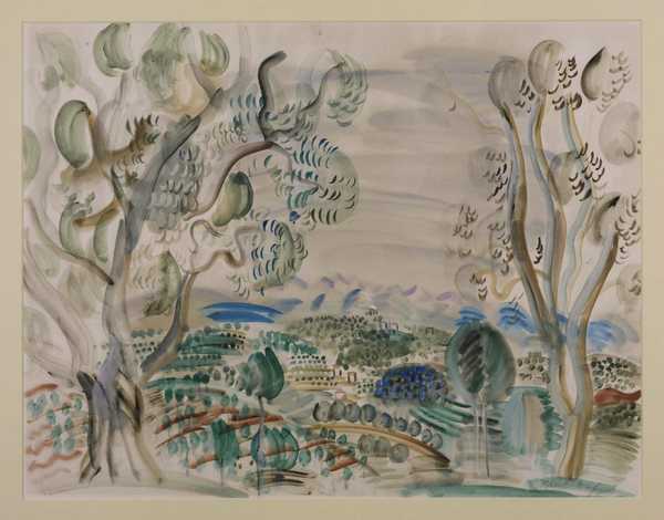 Olive Trees by the Golfe Juan