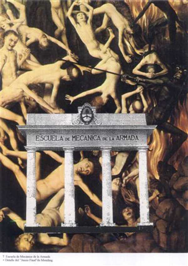 The Army Mechanical School + Detail of ‘The Last Judgment’ by Memling
