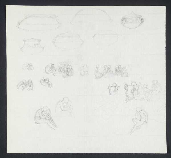[title not known] Verso: Sketch of a Head in Profile