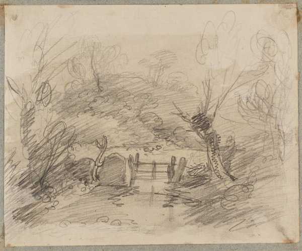 Sketch of a Flooded Pathway
