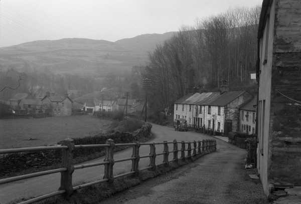 Photograph of a street view in Derwenlas, Montgomeryshire, Wales‘, John ...