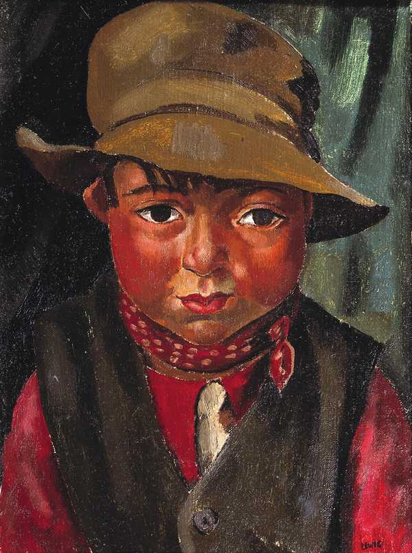 A. Neville Lewis, Charlie, a Little Gipsy Boy, exhibited 1923, Tate, Londres