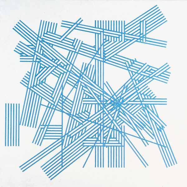 Chance and Order, Change 6 (Monastral Blue)