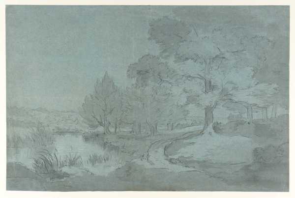 Landscape with River and Trees