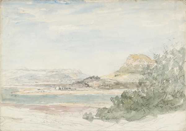 Coast Scene. Verso: Coast Scene