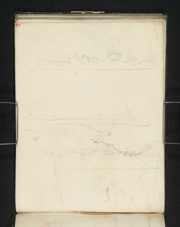 ‘On Coast‘, Joseph Mallord William Turner, c.1834 | Tate