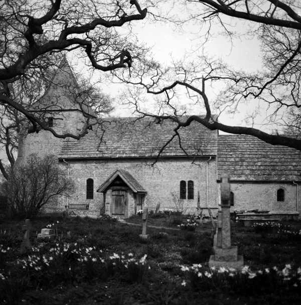 Photograph of St Peter’s Church, Twineham, Sussex‘, John Piper, [c