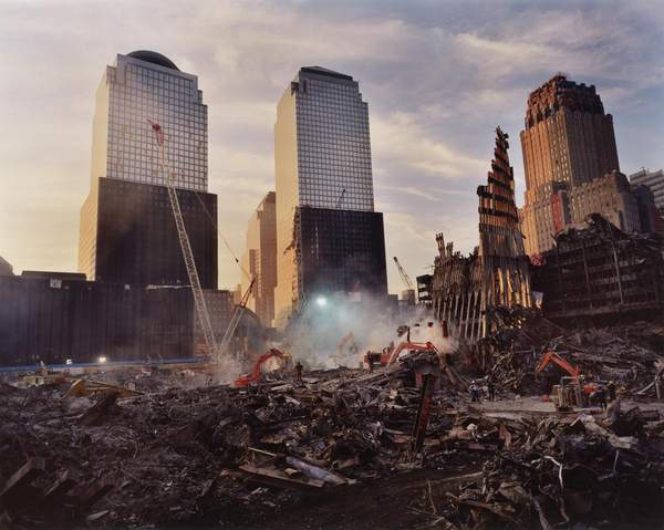 ‘World Financial Center and Rubble‘, Joel Meyerowitz, 2001 | Tate