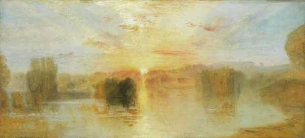 Sunset - Joseph Mallord William Turner as art print or hand painted oil.