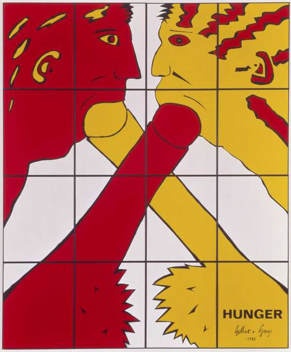 ‘Hunger‘, Gilbert & George, 1982 | Tate