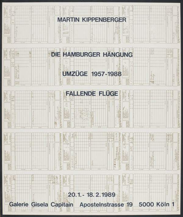 The Hamburg Hanging - Moves 1957-1988 - Falling Flights