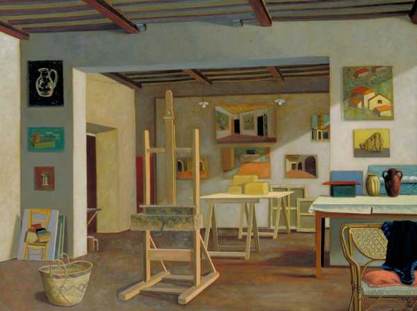 ‘Large Studio at Castiglion‘, Stephen McKenna, 1993 | Tate