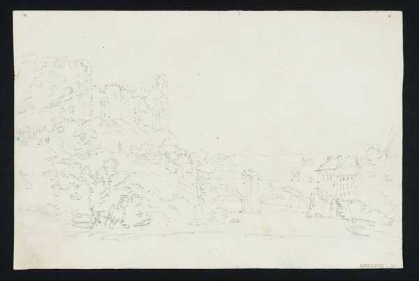Barnard Castle, Yorkshire, from the West