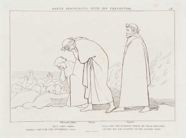 Dante Discoursing with his Preceptor