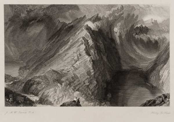 ‘Loch Coriskin‘, after Joseph Mallord William Turner, 1834 | Tate