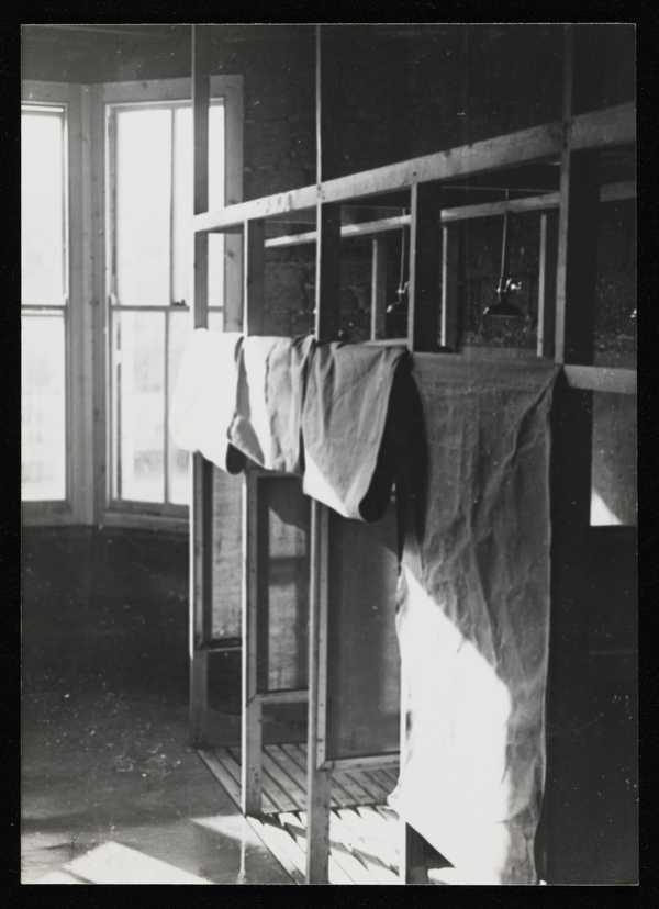 Photograph of showers at Hutchinson Internment Camp‘, Major H. O ...