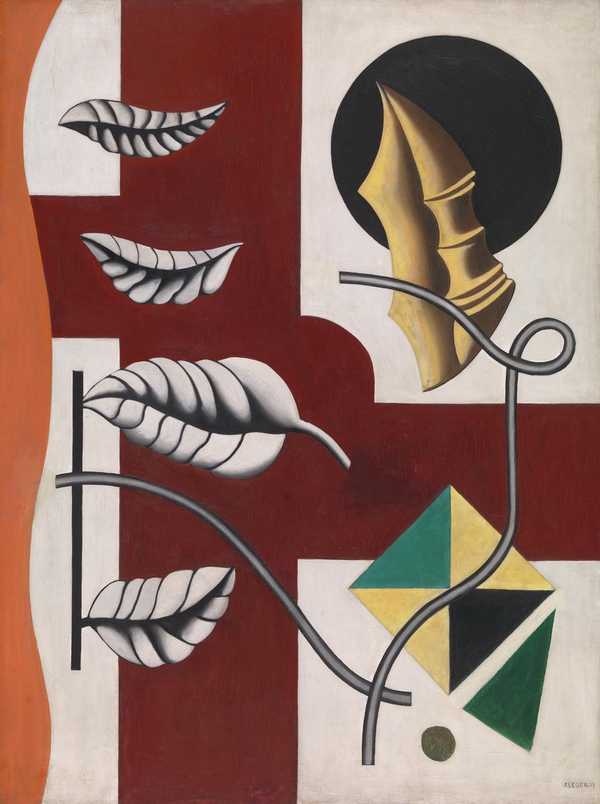 ‘Leaves and Shell‘, Fernand Léger, 1927 Tate