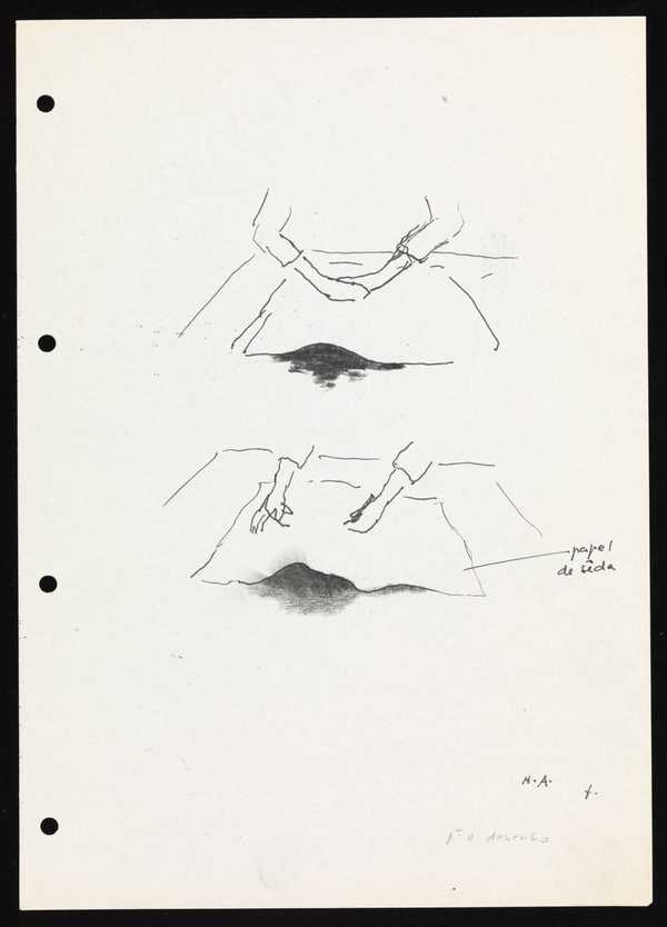 Drawing (with pigment)