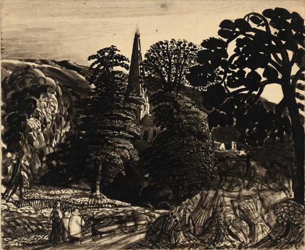 A Church among Trees