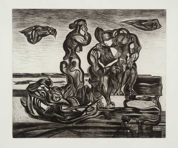 ‘Tragic Group‘, Merlyn Oliver Evans, 1949–50 | Tate