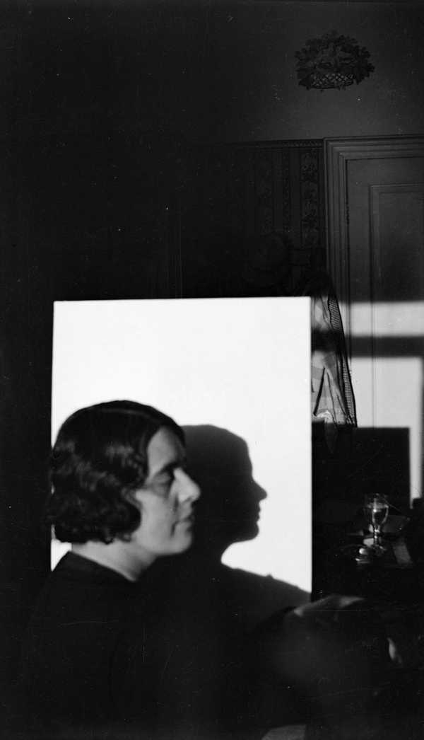 Black and white negative, Margaret Nash at New House, Rye‘, Paul Nash ...