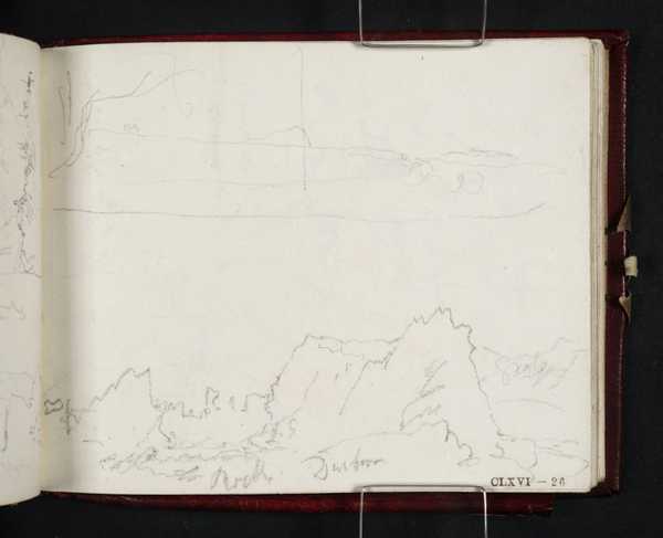 ‘Rocks off the Coast of Dunbar; the Bass Rock‘, Joseph Mallord William ...