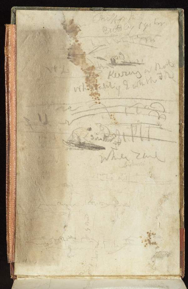 ‘Sketches of Walberswick, Southwold; Butley River‘, Joseph Mallord ...