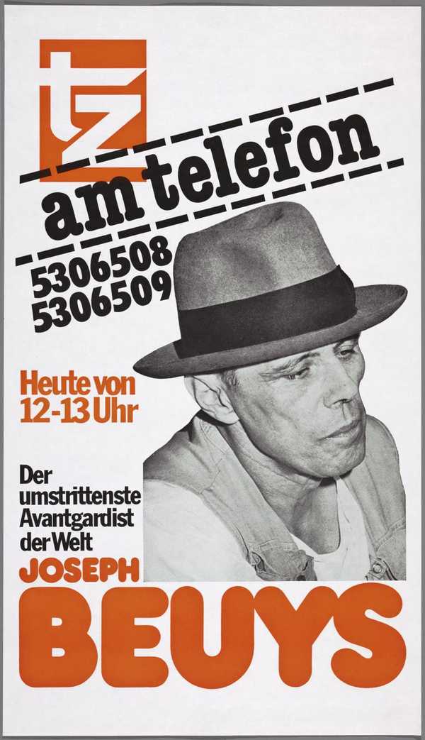 Joseph Beuys: am telefon