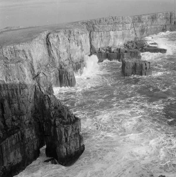 Photograph of the coast at St Govan’s Head, Pembrokeshire‘, John Piper ...