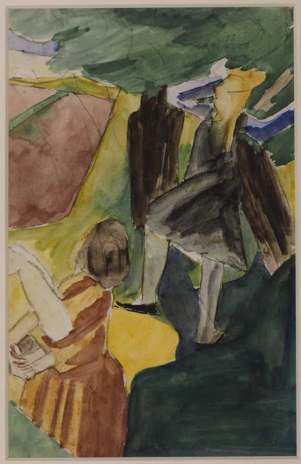 Study for Two Figures in a Composition