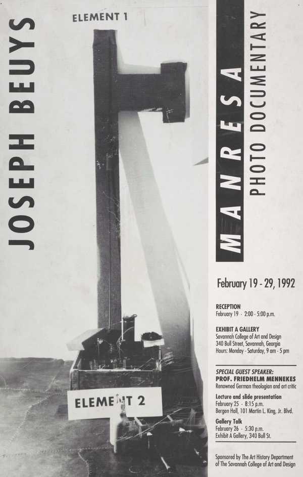Joseph Beuys: Element 1. Manresa Photo Documentary