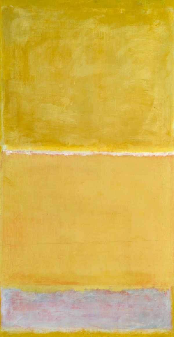 rothko pink and yellow