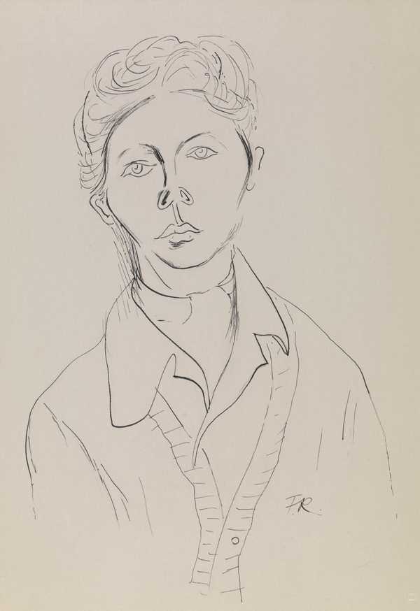 Self-Portrait’ by Frances Richards‘, Frances Richards, 1954‘, Frances ...