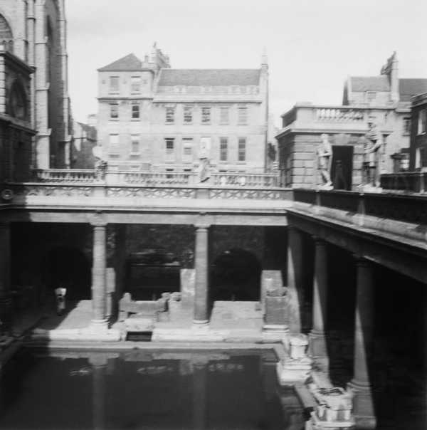 Photograph of Roman baths in Bath‘, Eileen Agar, [1930s]‘, Eileen Agar