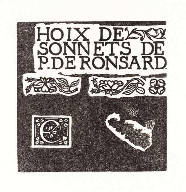 Choix de sonnets