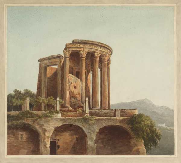 The Temple of Sibyl at Tivoli