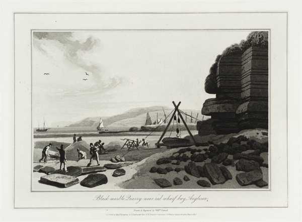 Black Marble Quarry, near Red Wharf Bay, Anglesea