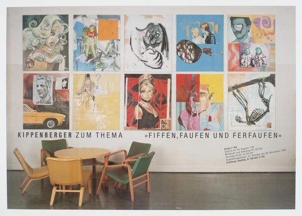 Kippenberger on the Theme of Fucking, Boozing and Selling