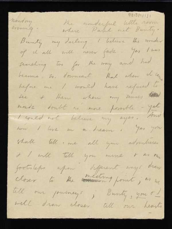 Letters from Paul Nash to Margaret Nash‘, collection owner: Paul Nash ...