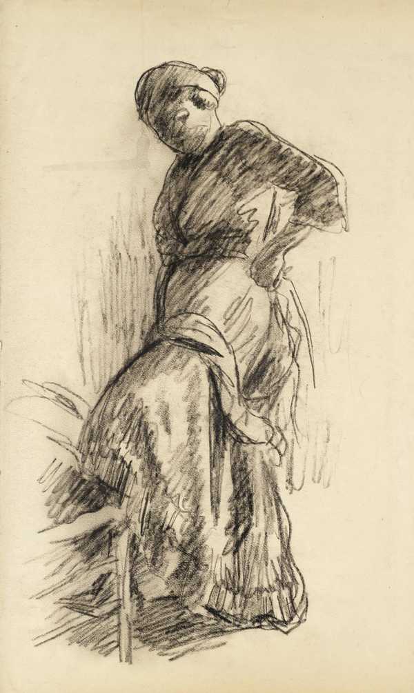 Woman Dressing