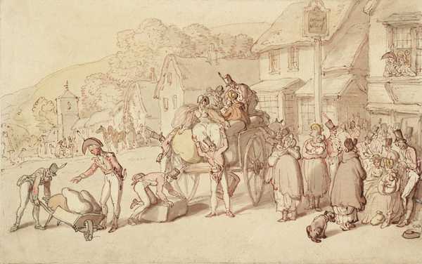 Departure from the Wheatsheaf