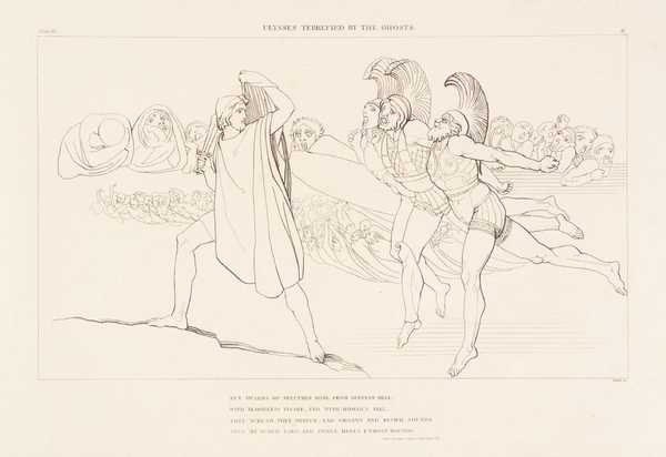 Ulysses Terrified by the Ghosts