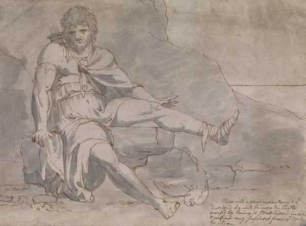 Study for ‘Philoctetes on the Island of Lemnos’