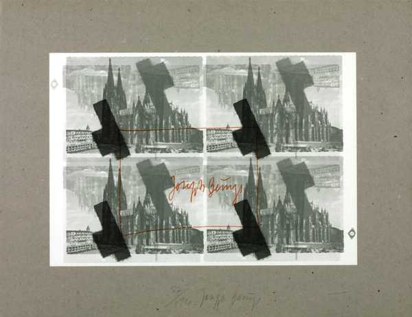 Halved Felt Cross over Cologne