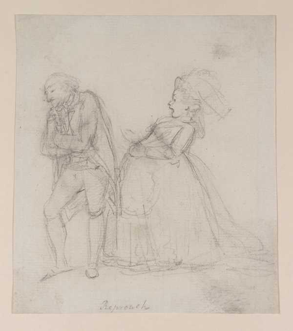 ‘A Woman Upbraiding a Man‘, Sir Nathaniel Dance-Holland | Tate