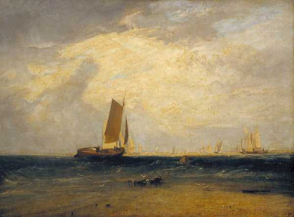 ‘Fishing upon the Blythe-Sand, Tide Setting In‘, Joseph Mallord William ...